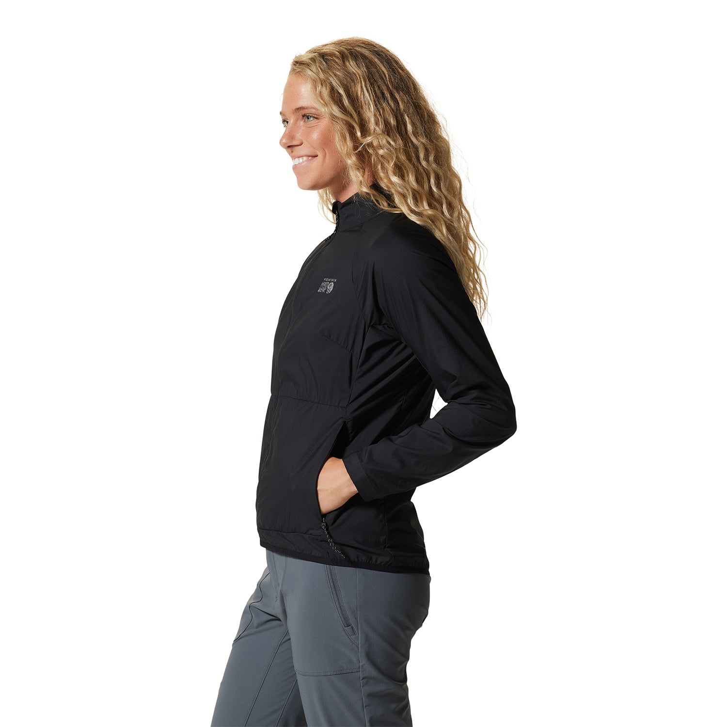 Cortaviento Mujer Kor Airshell FZ Negro Mountain Hardwear