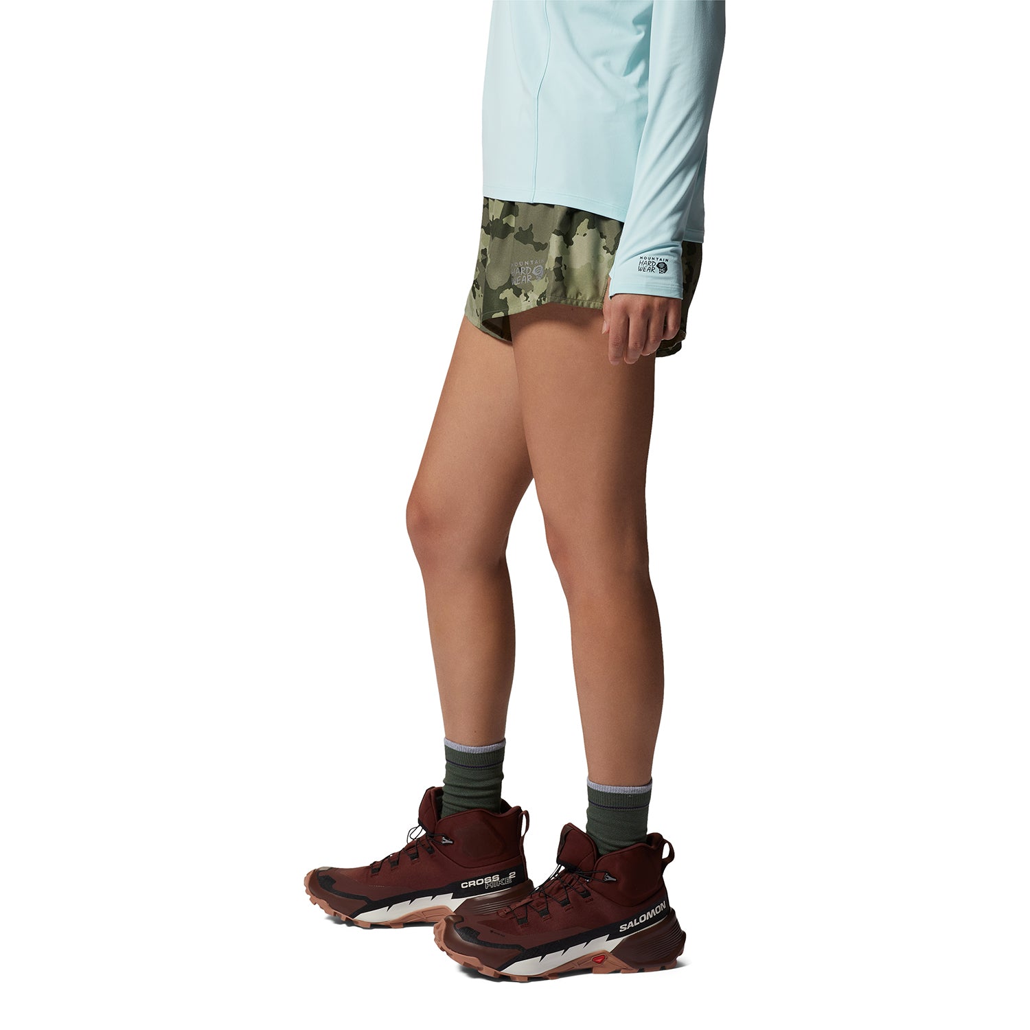 Short Mujer Sportswear Shade Lite Verde Mountain Hardwear