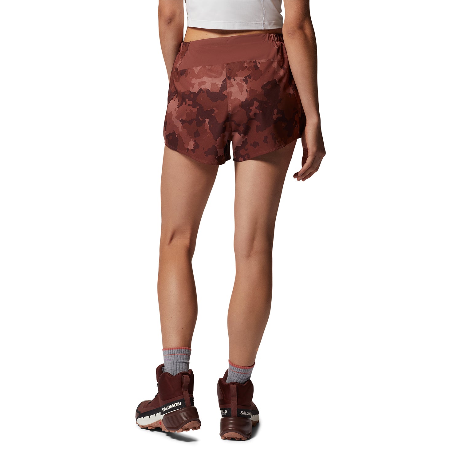 Short Mujer Sportswear Shade Lite Café Mountain Hardwear
