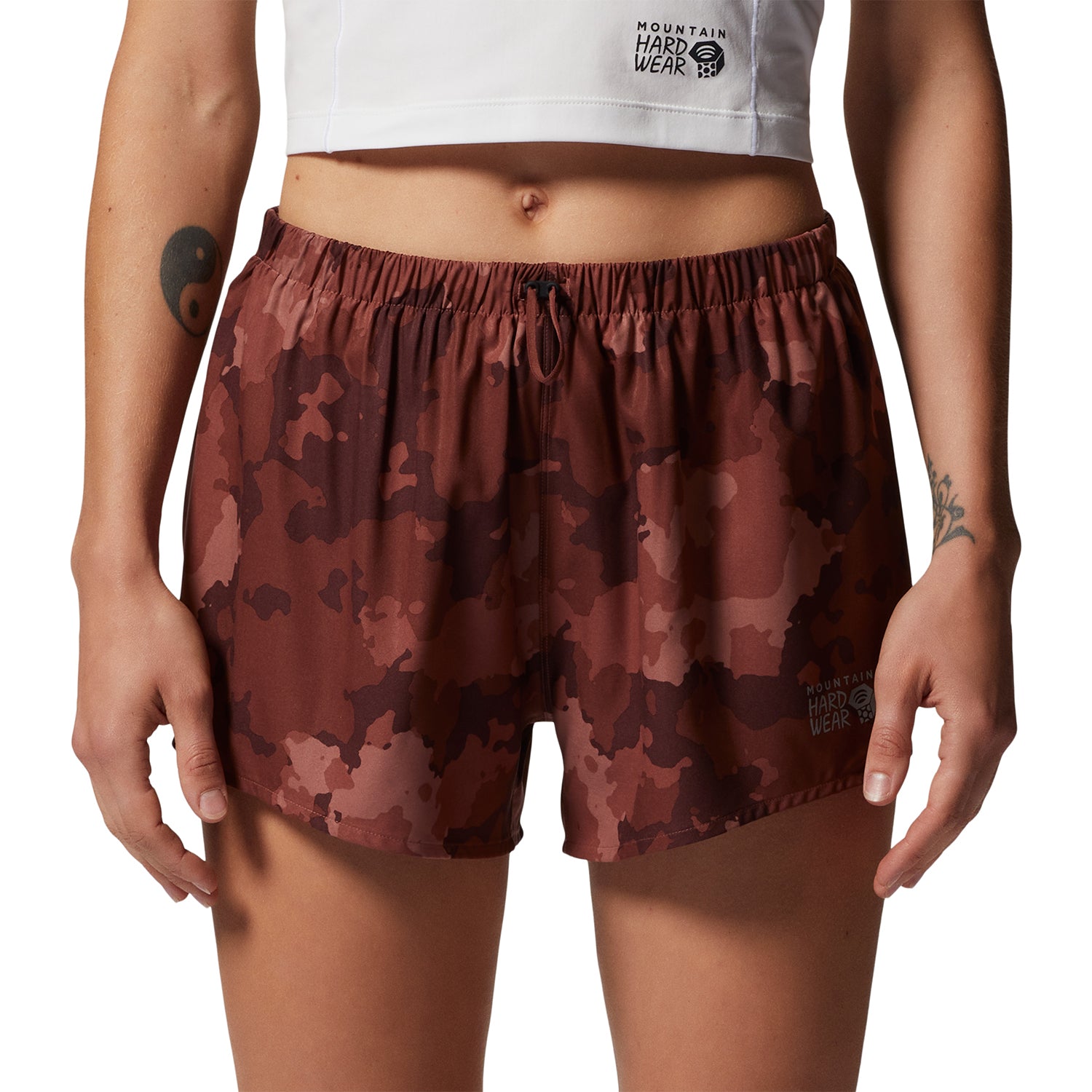 Short Mujer Sportswear Shade Lite Café Mountain Hardwear