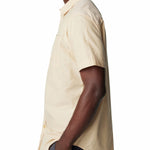 Camisa Manga Corta Hombre Rapid Rivers Novelty Amarillo Columbia