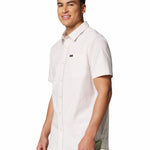 Camisa Manga Corta Hombre Rapid Rivers Novelty Gris Columbia