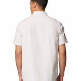 Camisa Manga Corta Hombre Rapid Rivers Novelty Gris Columbia