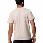 Polera Manga Corta Hombre CSC Seasonal Logo Gris Columbia
