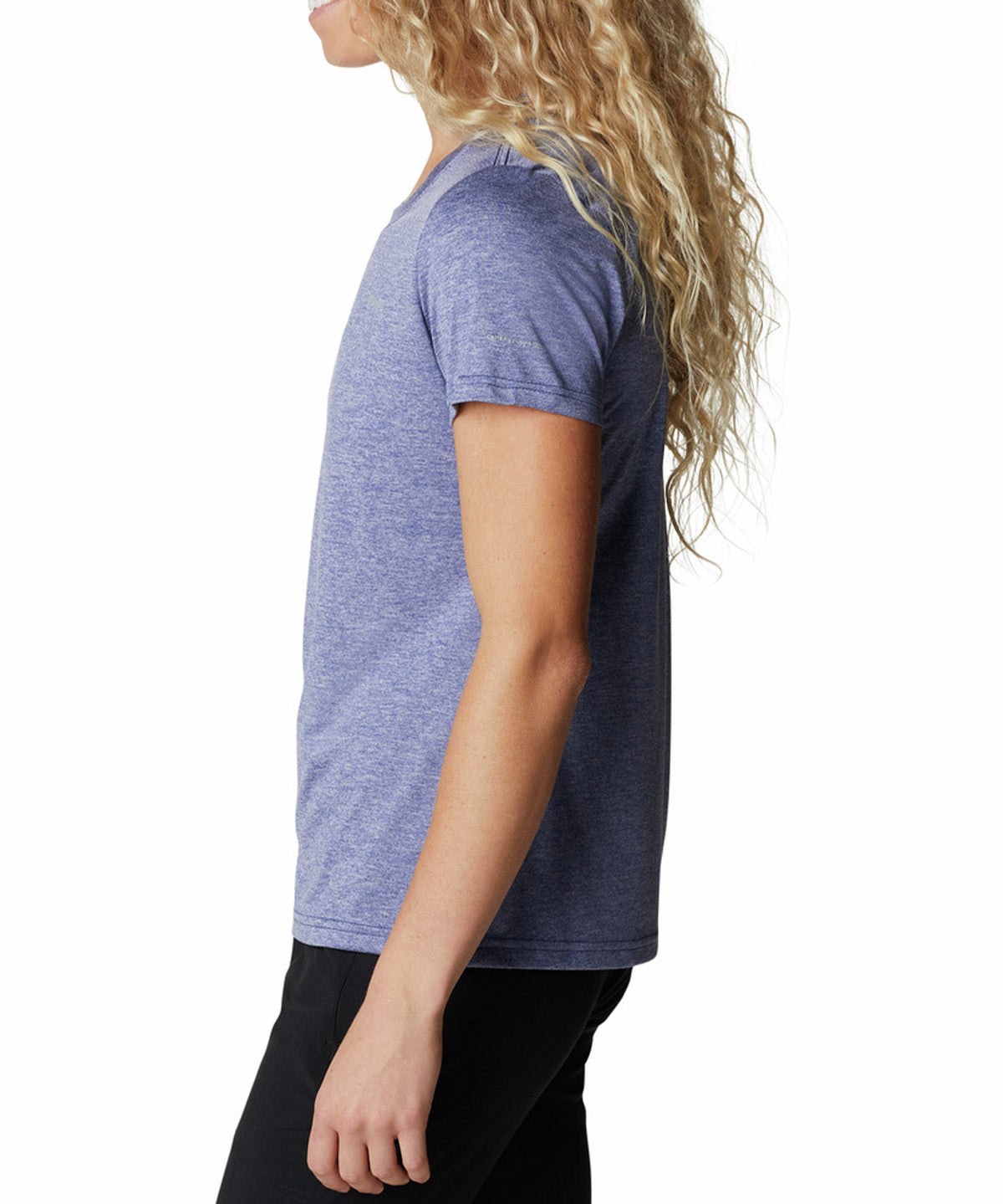 Polera Manga Corta Mujer Hike Azul Columbia