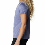 Polera Manga Corta Mujer Hike Azul Columbia