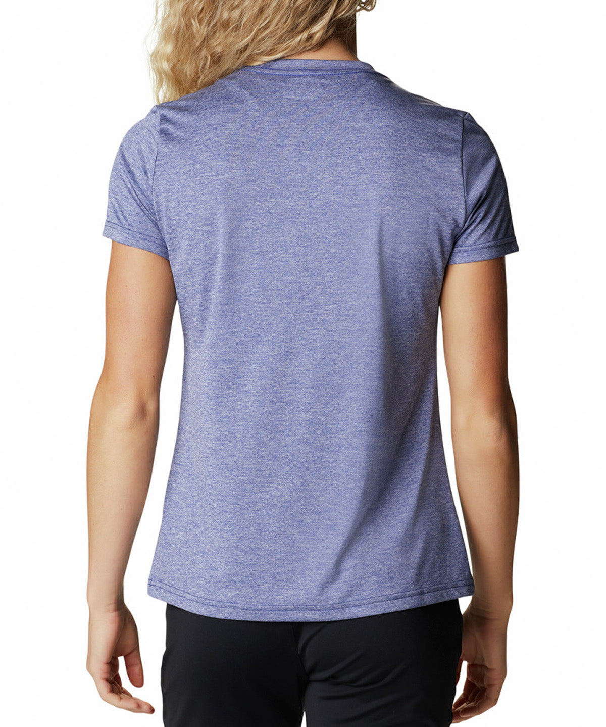 Polera Manga Corta Mujer Hike Azul Columbia