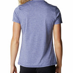 Polera Manga Corta Mujer Hike Azul Columbia
