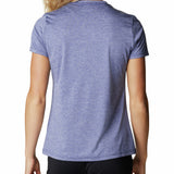 Polera Manga Corta Mujer Hike Azul Columbia