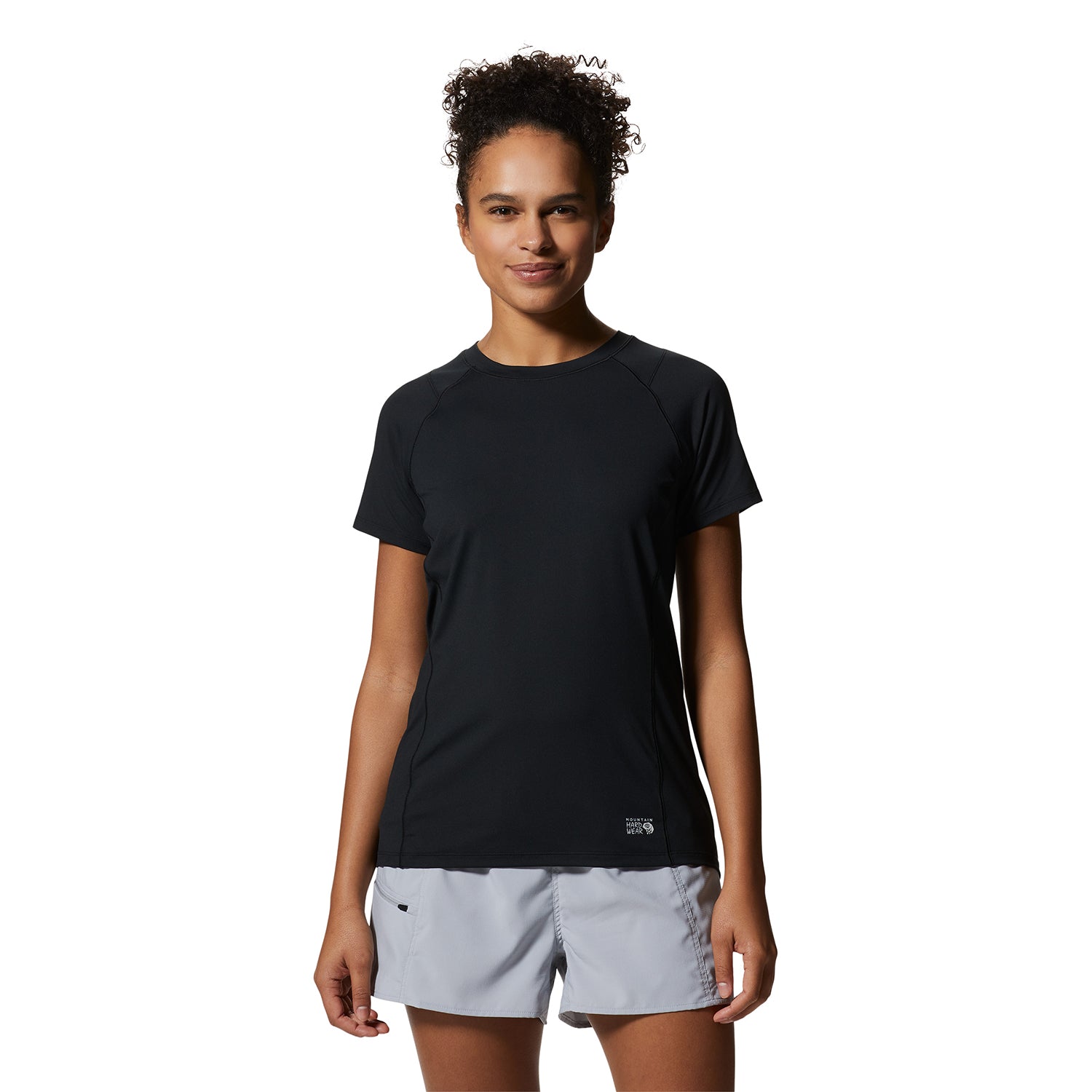 Polera Manga Corta Mujer Crater Lake Negro Mountain Hardwear
