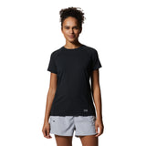 Polera Manga Corta Mujer Crater Lake Negro Mountain Hardwear