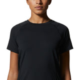 Polera Manga Corta Mujer Crater Lake Negro Mountain Hardwear