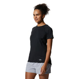 Polera Manga Corta Mujer Crater Lake Negro Mountain Hardwear
