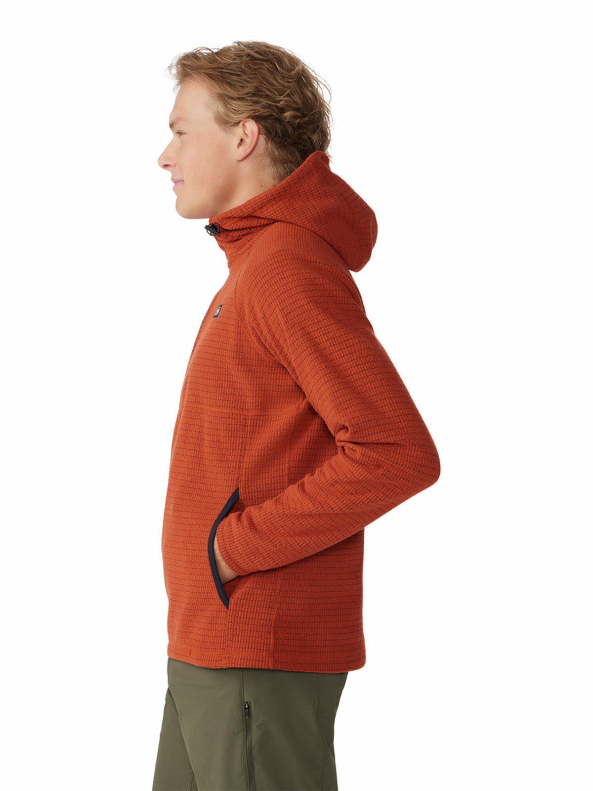 Polar Hombre Summit Grid¿  Rojo Mountain Hardwear