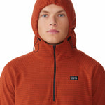 Polar Hombre Summit Grid¿  Rojo Mountain Hardwear