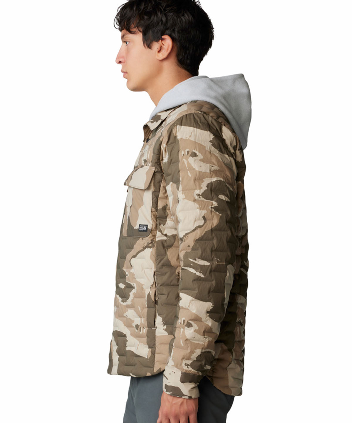Chaqueta Hombre Stretchdown Café Mountain Hardwear