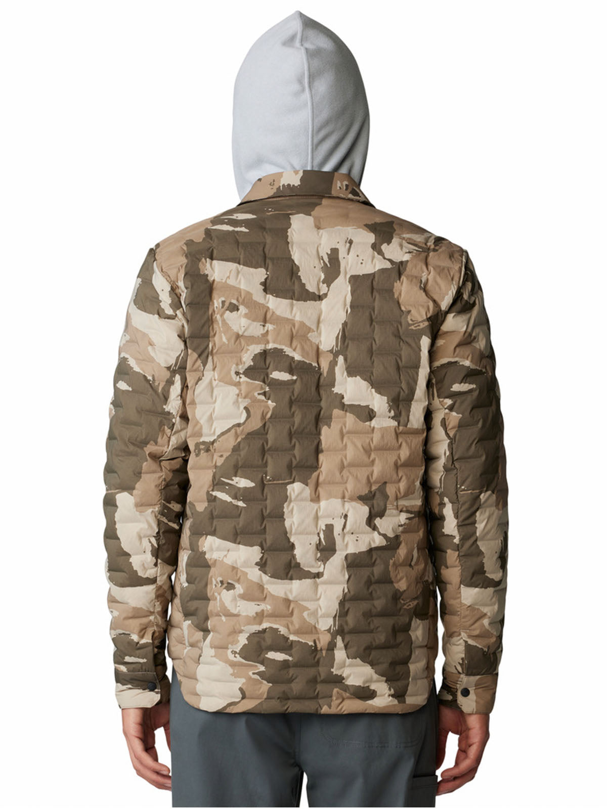 Chaqueta Hombre Stretchdown Café Mountain Hardwear