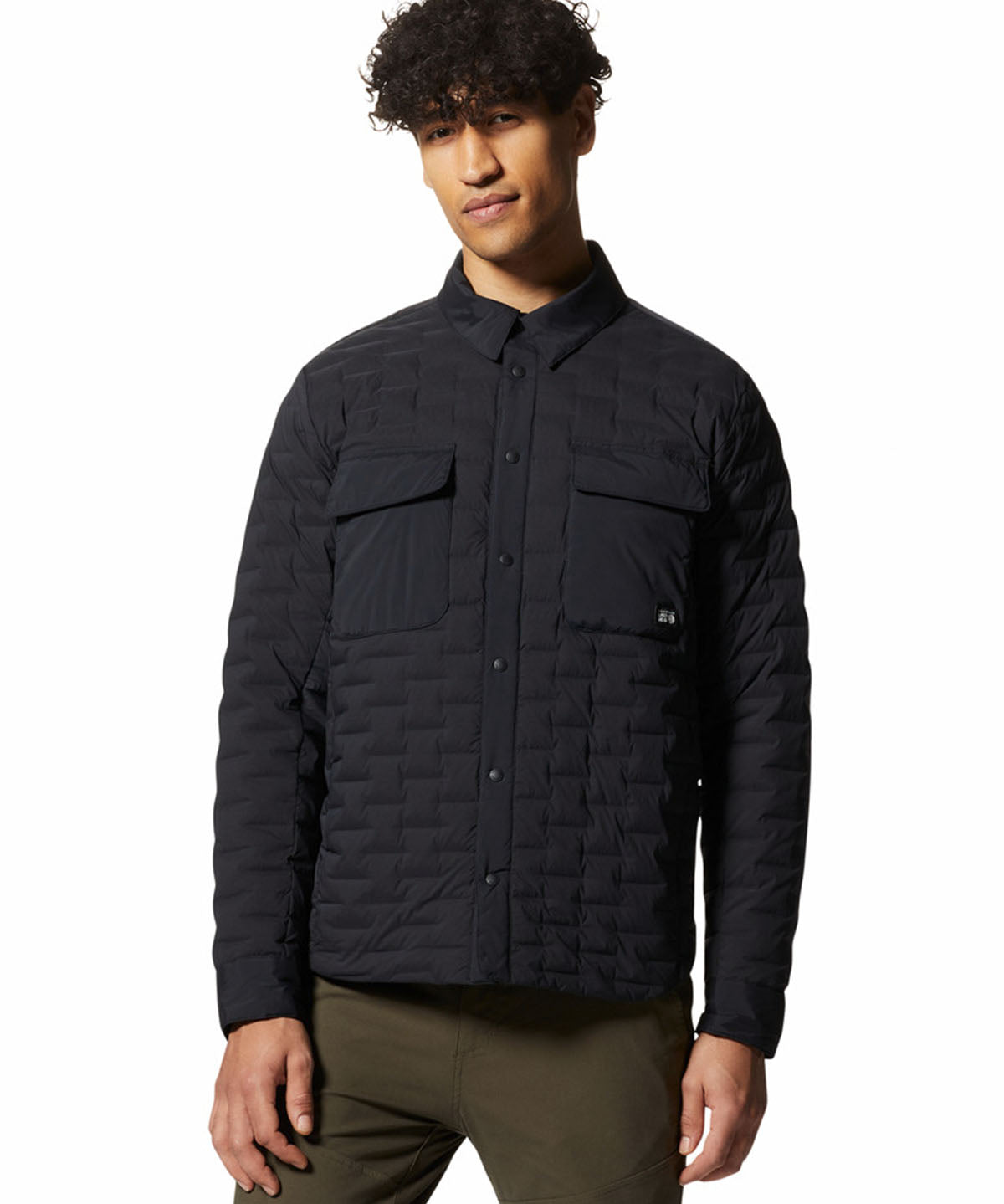Chaqueta Hombre Stretchdown Negro Mountain Hardwear
