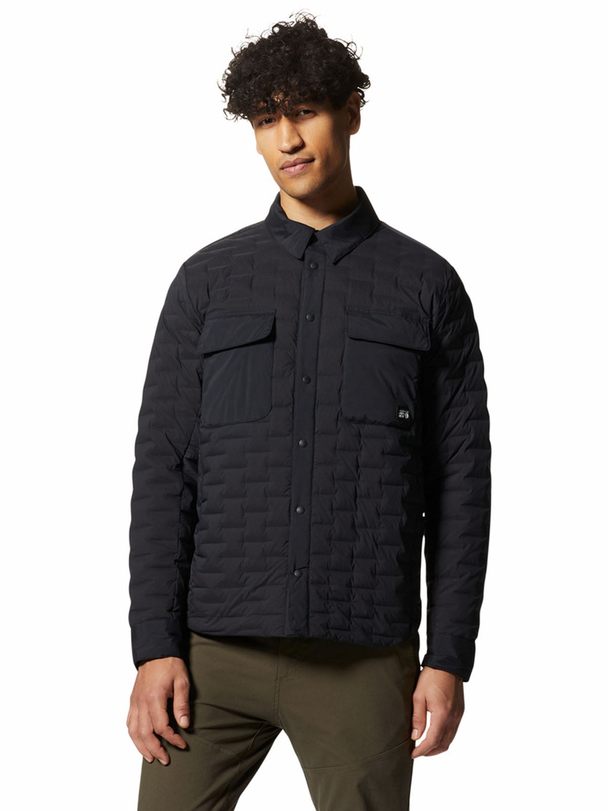 Chaqueta Hombre Stretchdown Negro Mountain Hardwear