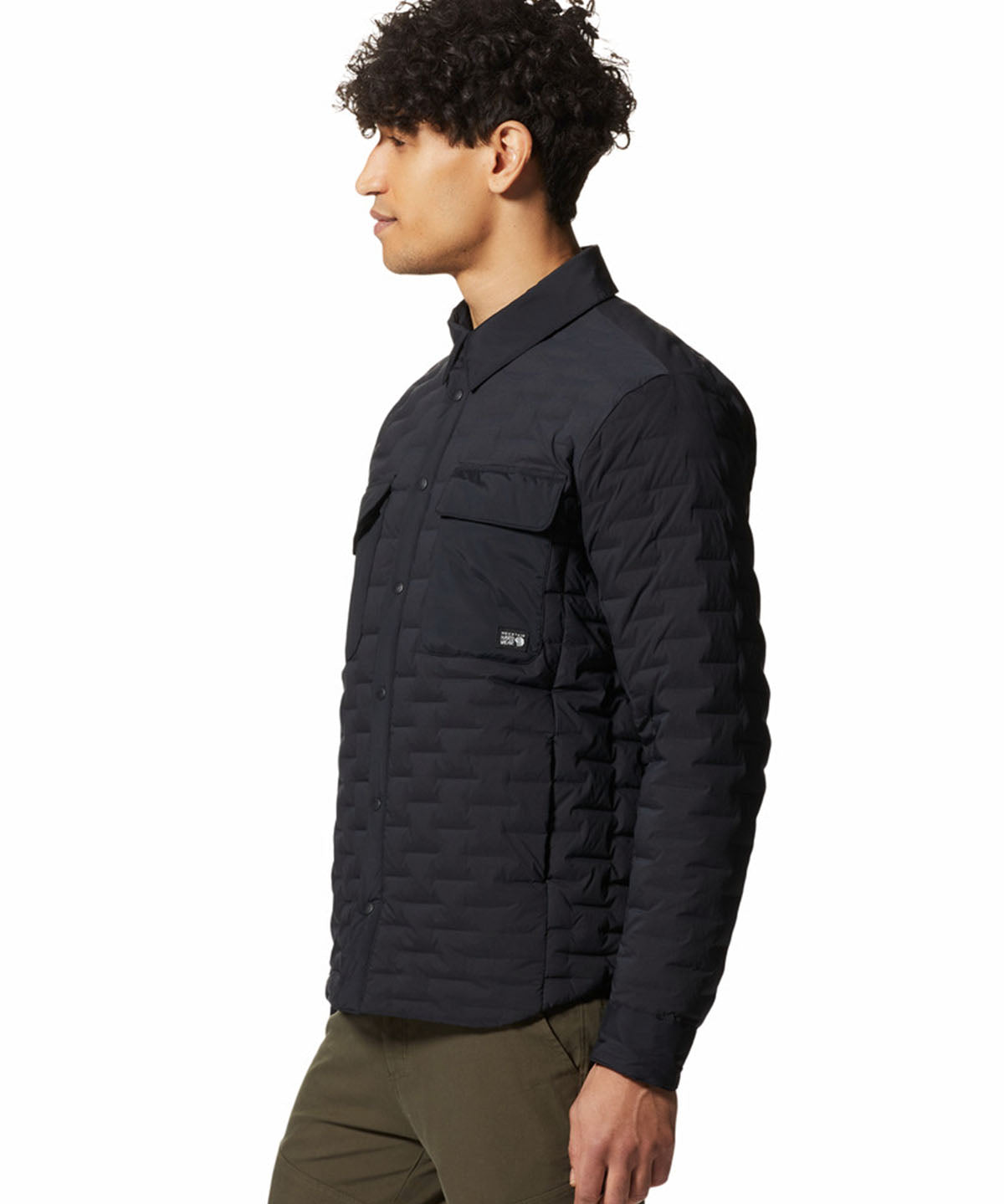 Chaqueta Hombre Stretchdown Negro Mountain Hardwear