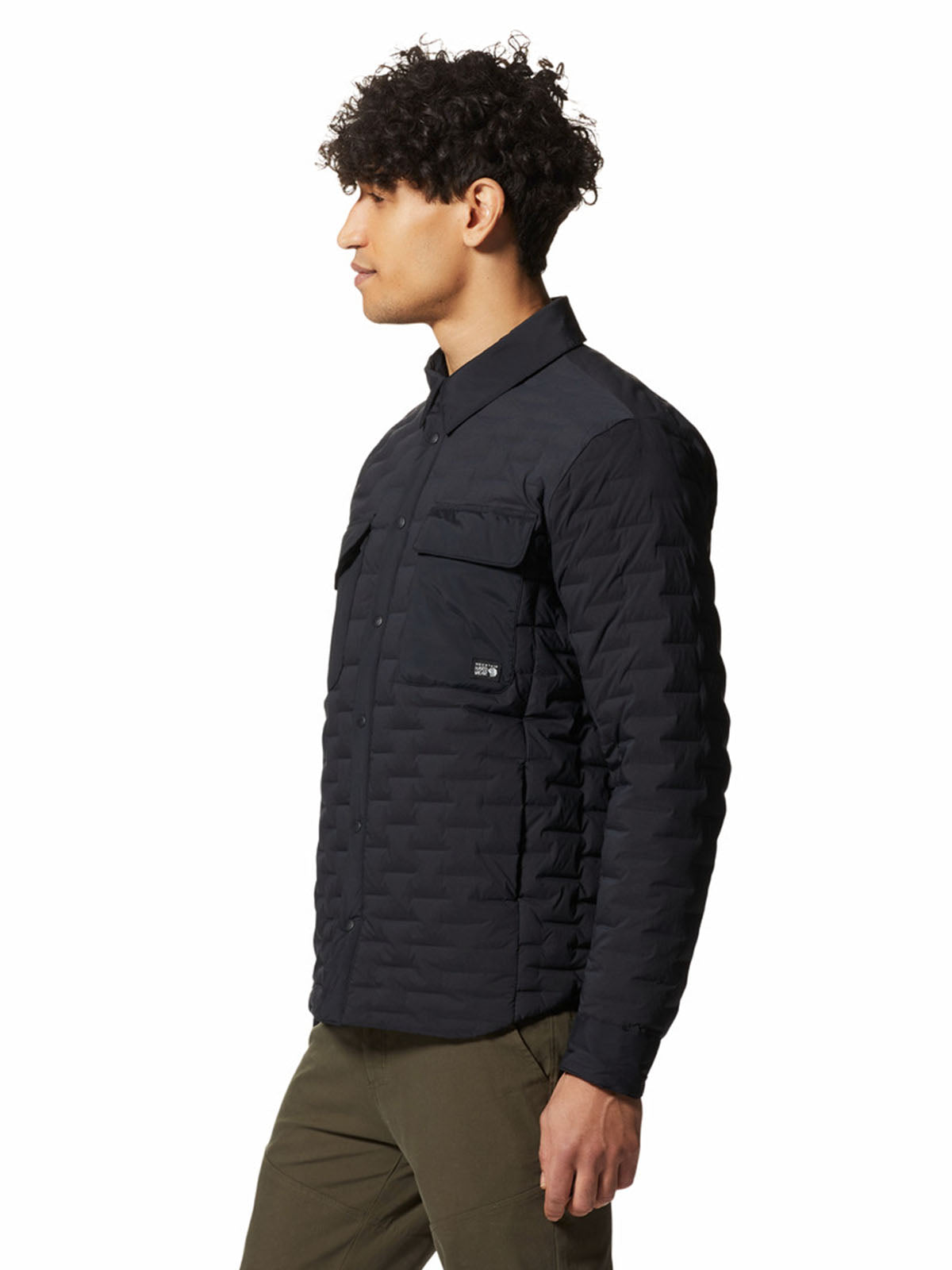 Chaqueta Hombre Stretchdown Negro Mountain Hardwear