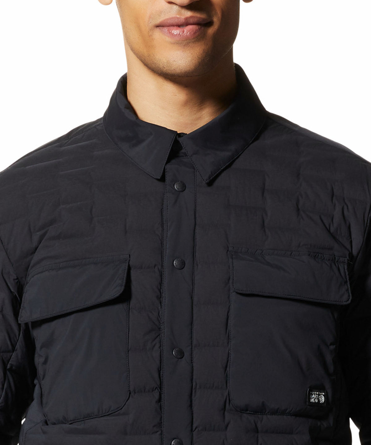 Chaqueta Hombre Stretchdown Negro Mountain Hardwear