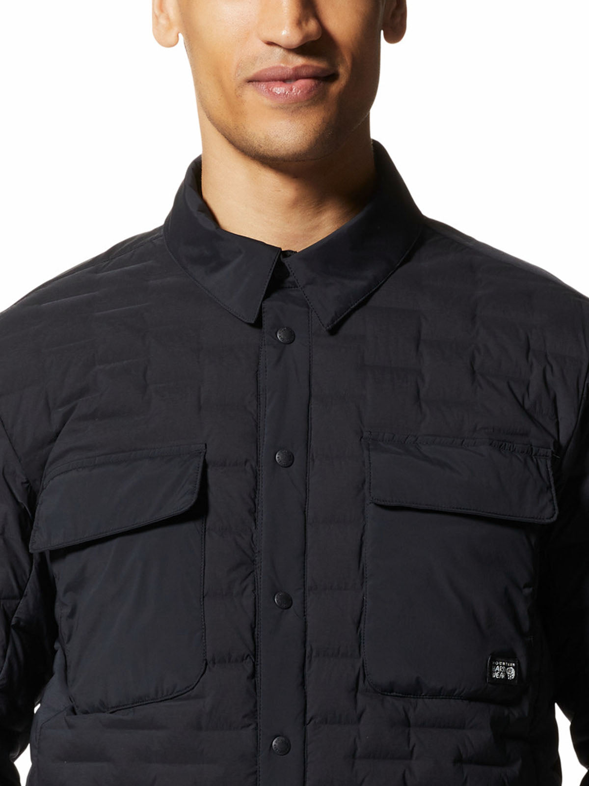 Chaqueta Hombre Stretchdown Negro Mountain Hardwear