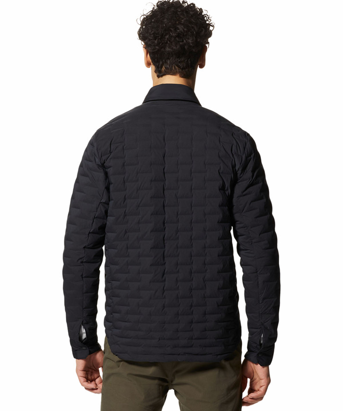 Chaqueta Hombre Stretchdown Negro Mountain Hardwear
