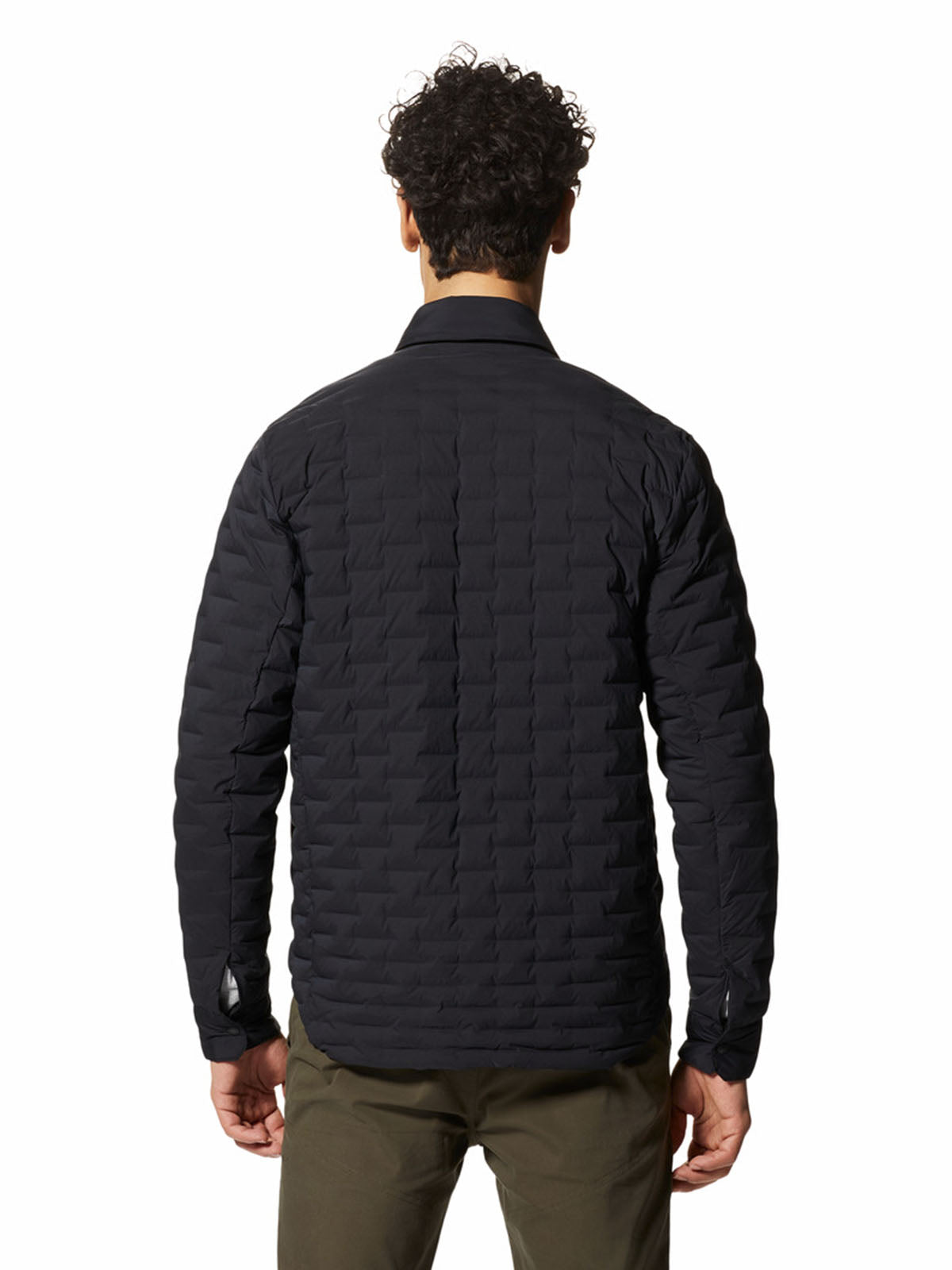 Chaqueta Hombre Stretchdown Negro Mountain Hardwear