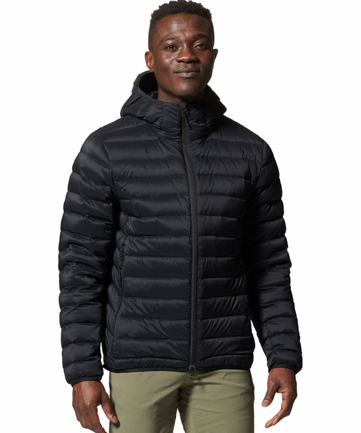 Parka Hombre Deloro Down Full Zip Negro