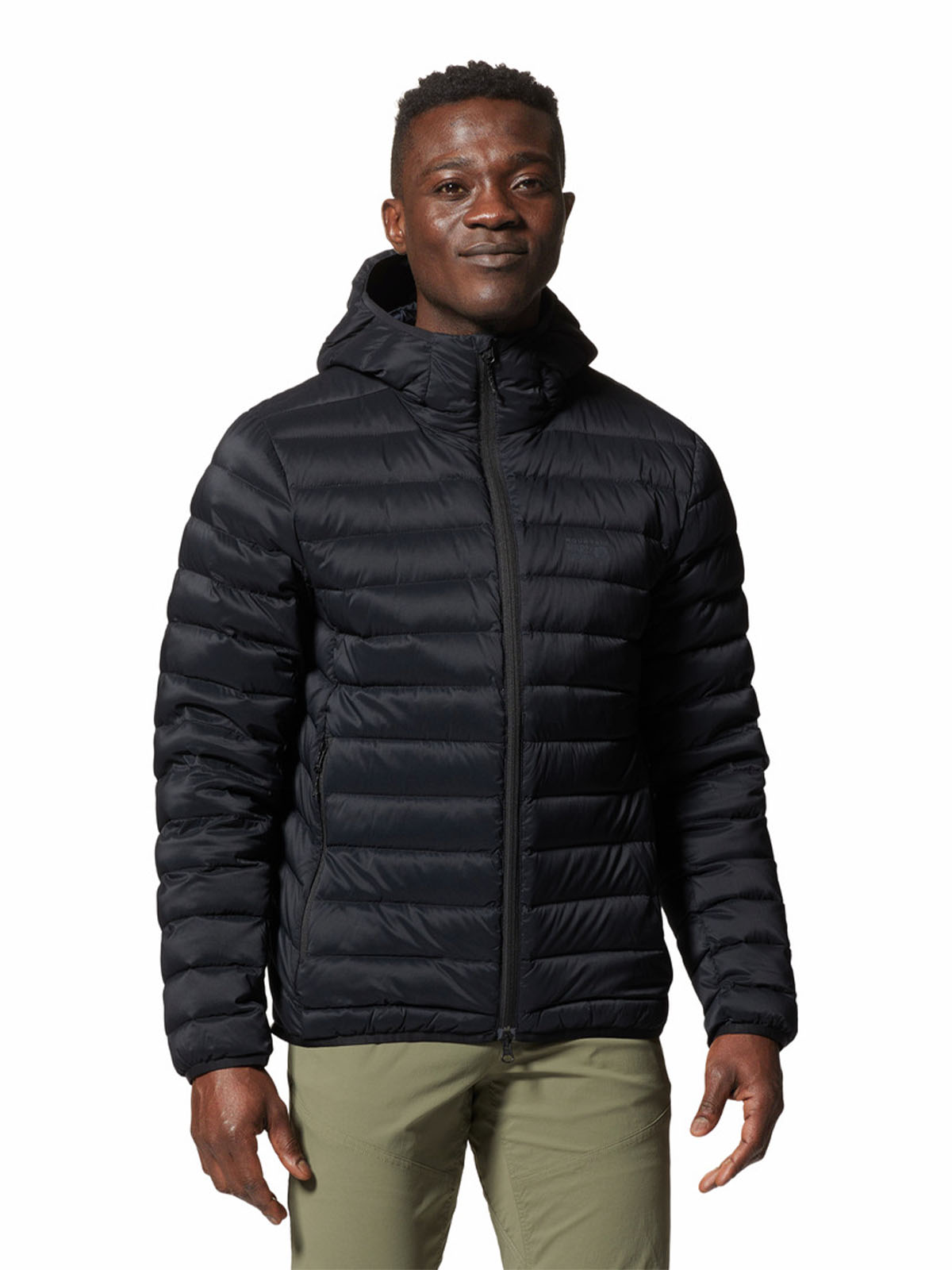 Parka Hombre Deloro Down Full Zip Negro