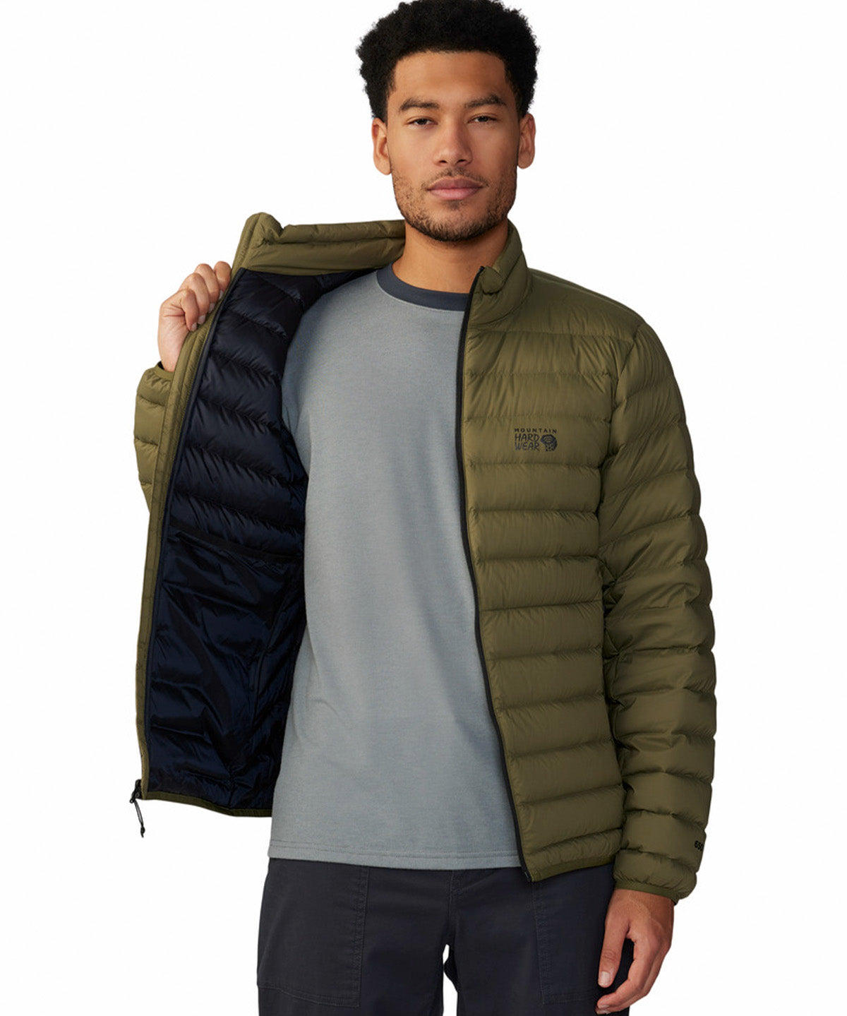 Parka Hombre Deloro¿ Down Jacket Verde Mountain Hardwear