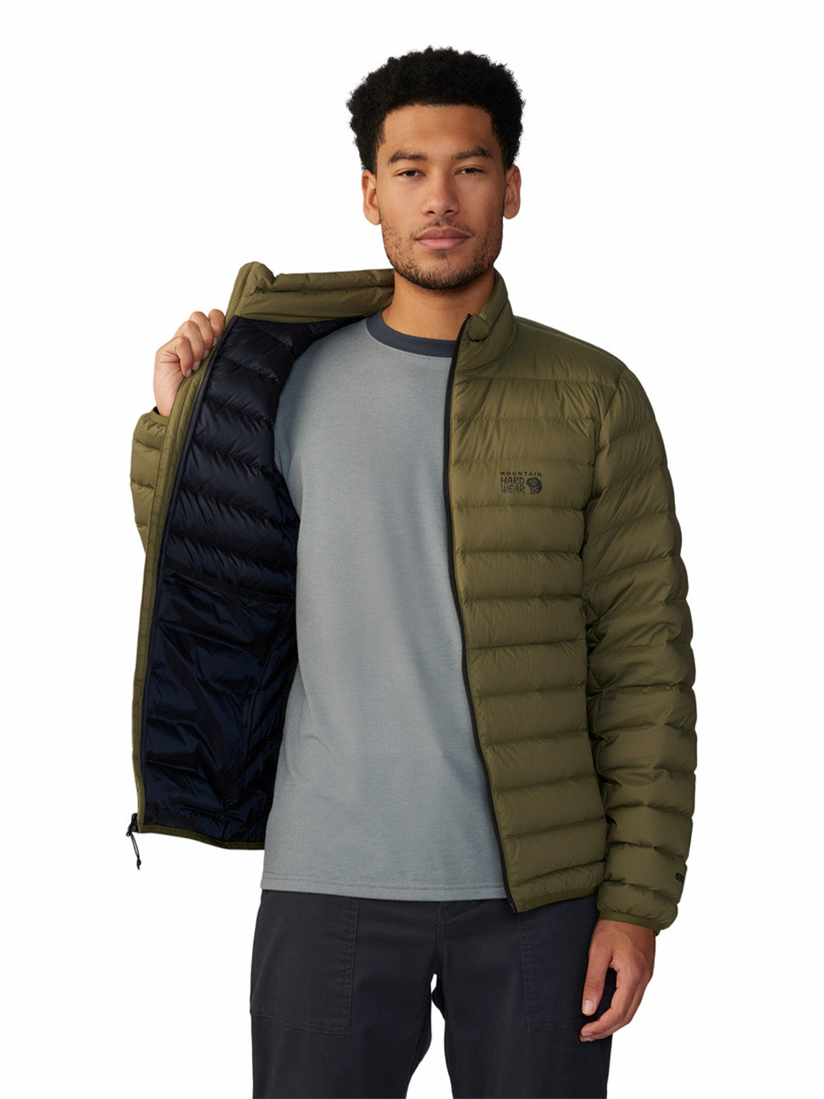 Parka Hombre Deloro¿ Down Jacket Verde Mountain Hardwear
