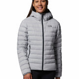 Parka Mujer Deloro Down Full Zip Gris Mountain Hardwear