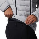 Parka Mujer Deloro Down Full Zip Gris Mountain Hardwear