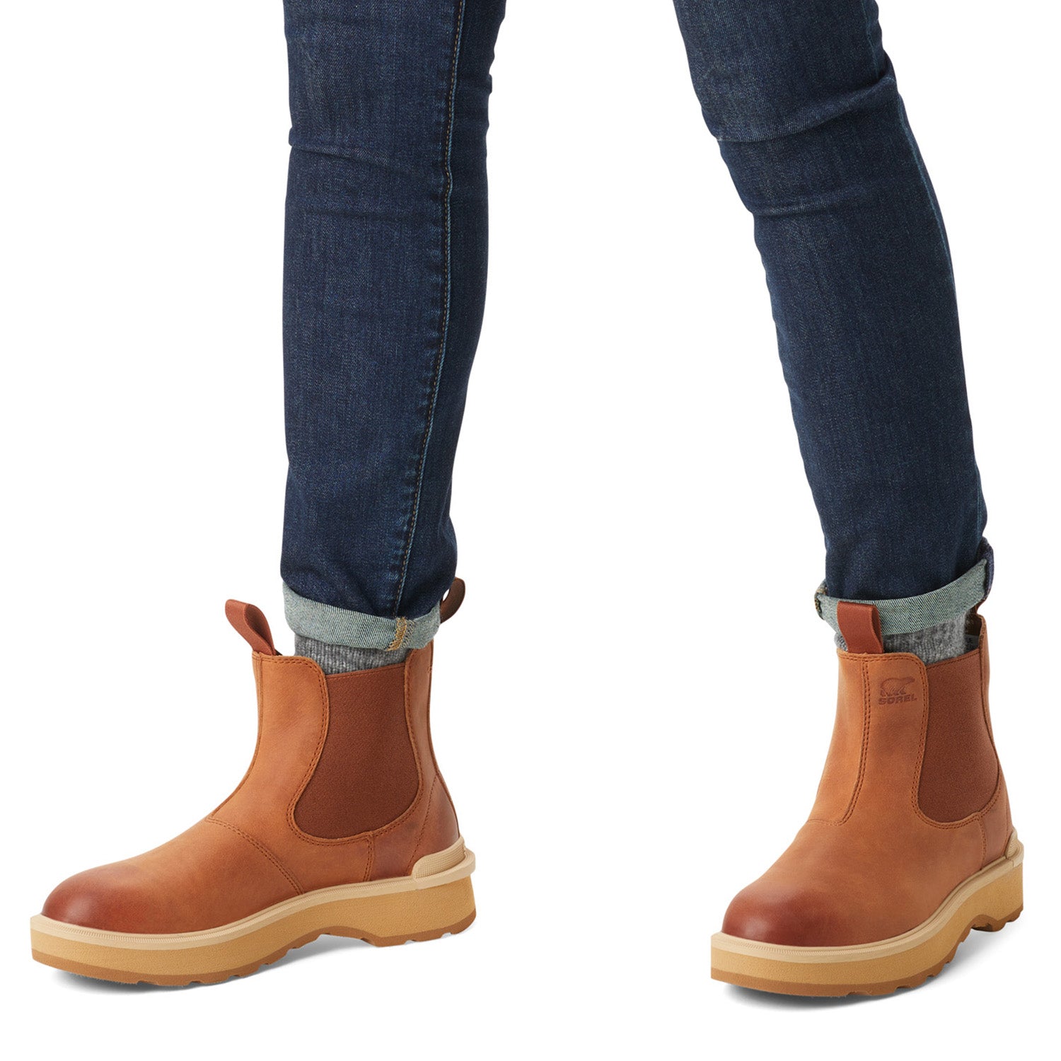 Bota Mujer Hi-line chelsea