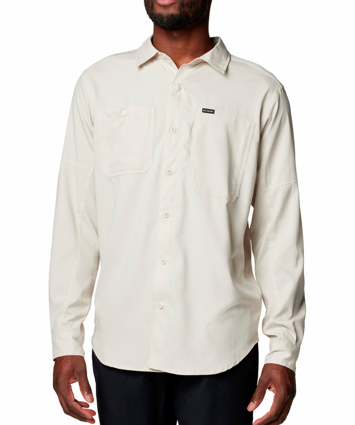 Camisa Manga Larga Hombre Silver Ridge Utility Lite Gris Columbia