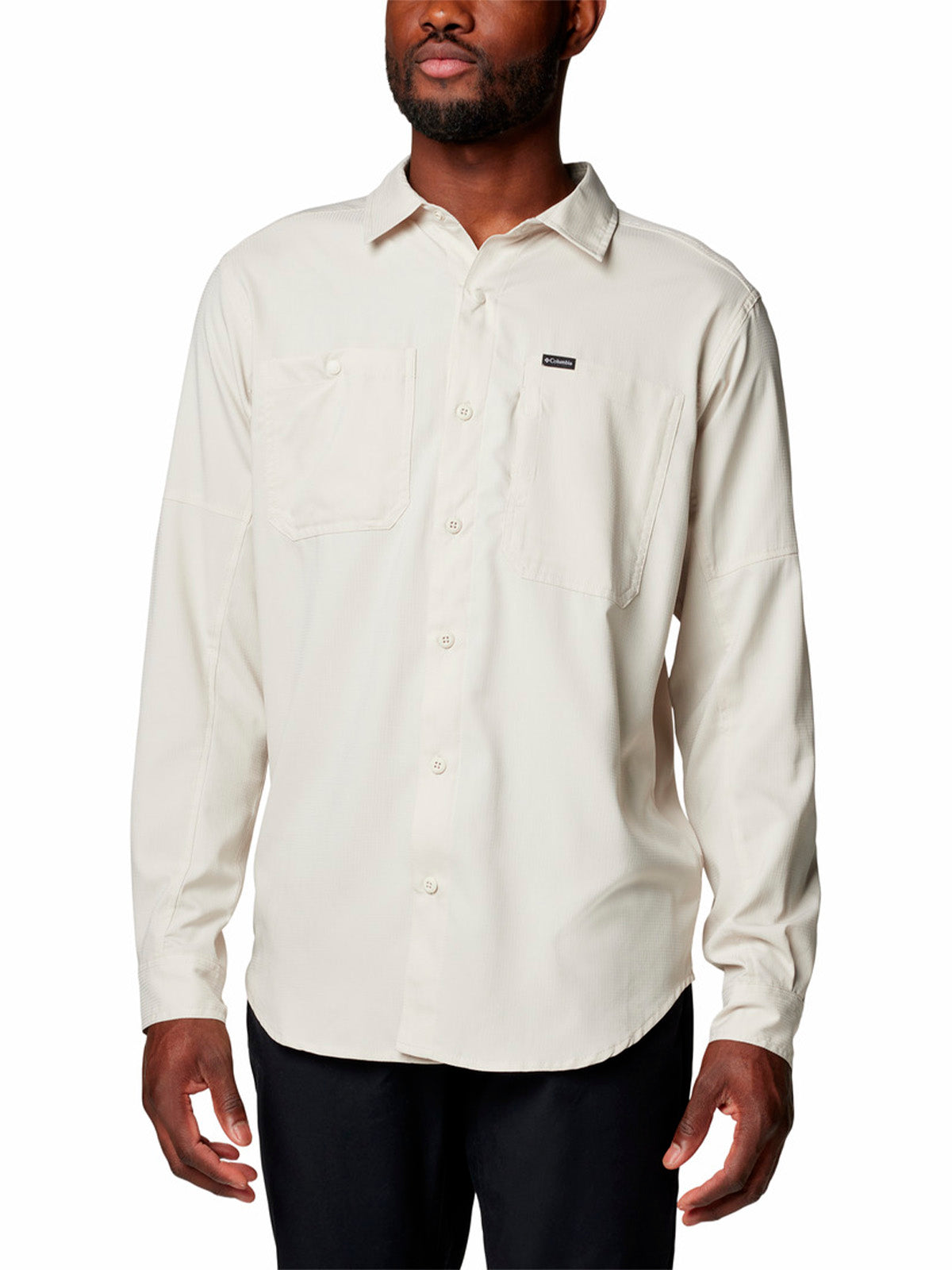 Camisa Manga Larga Hombre Silver Ridge Utility Lite Gris Columbia