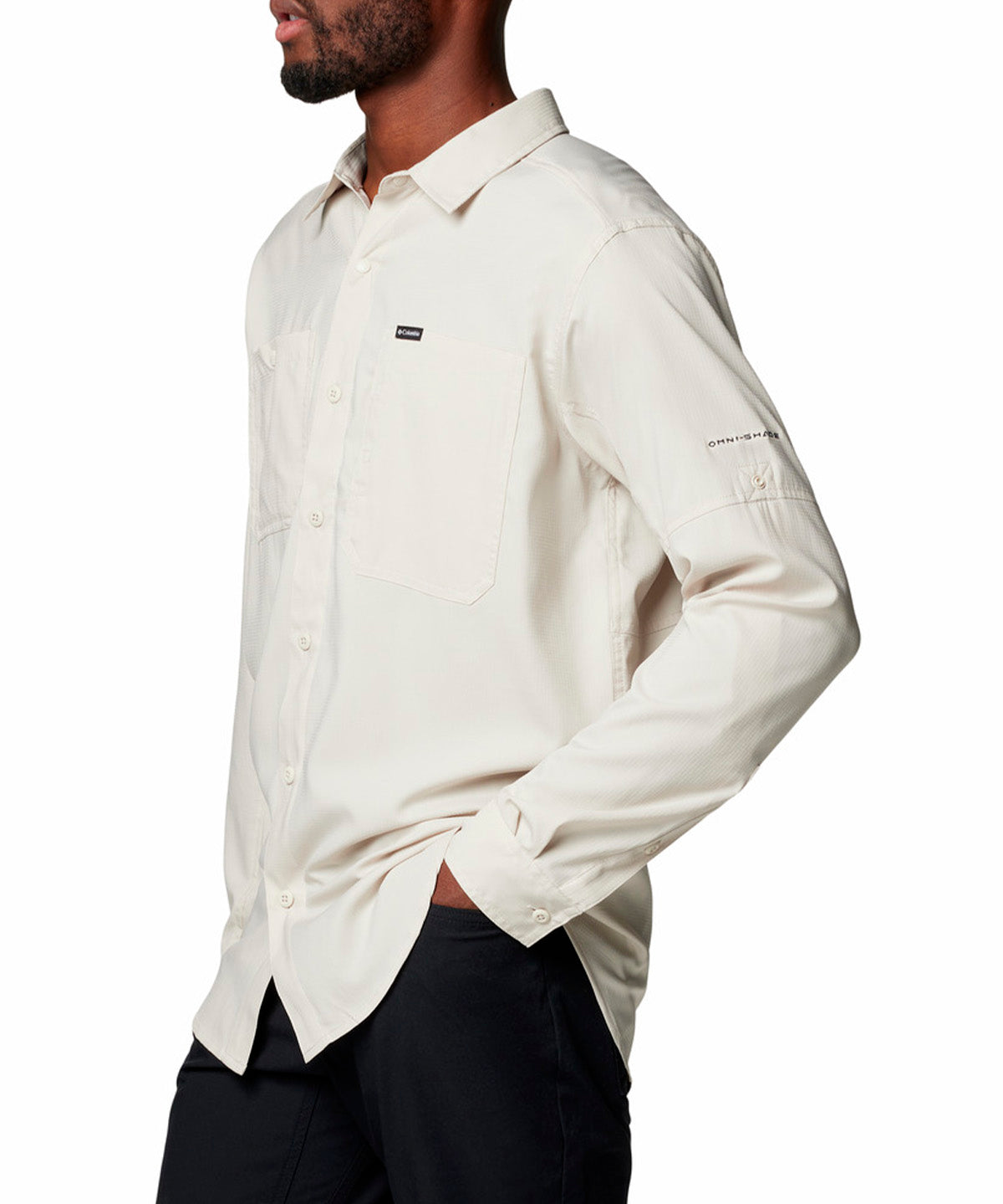 Camisa Manga Larga Hombre Silver Ridge Utility Lite Gris Columbia
