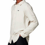 Camisa Manga Larga Hombre Silver Ridge Utility Lite Gris Columbia