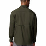 Camisa Manga Larga Hombre Silver Ridge Verde Columbia