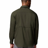 Camisa Manga Larga Hombre Silver Ridge Verde Columbia