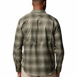 Camisa Manga Larga Hombre Silver Ridge Utility Verde Columbia