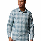 Camisa Manga Larga Hombre Silver Ridge Utility Azul Columbia