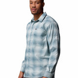 Camisa Manga Larga Hombre Silver Ridge Utility Azul Columbia