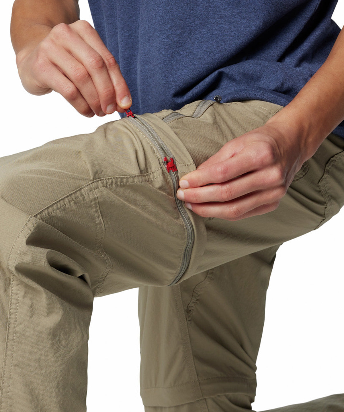Pantalón Hombre Silver Ridge Utility Convertible Beige Columbia