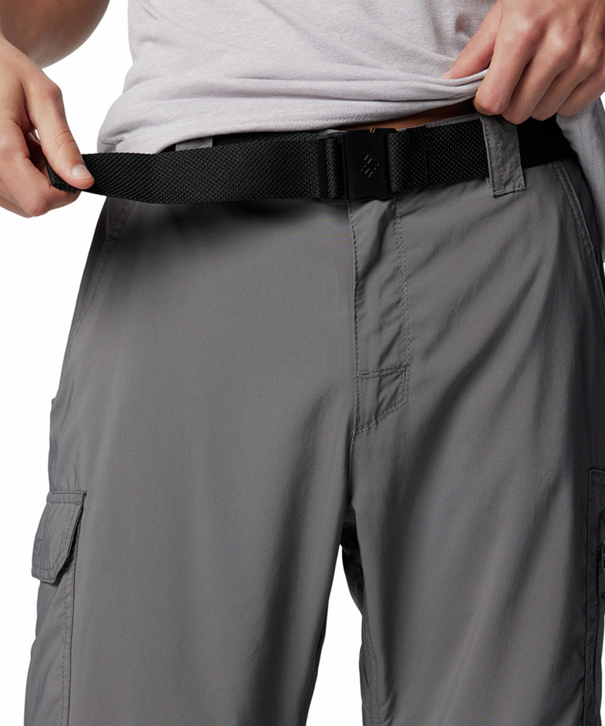 Pantalón Hombre Silver Ridge Utility Convertible Gris Columbia