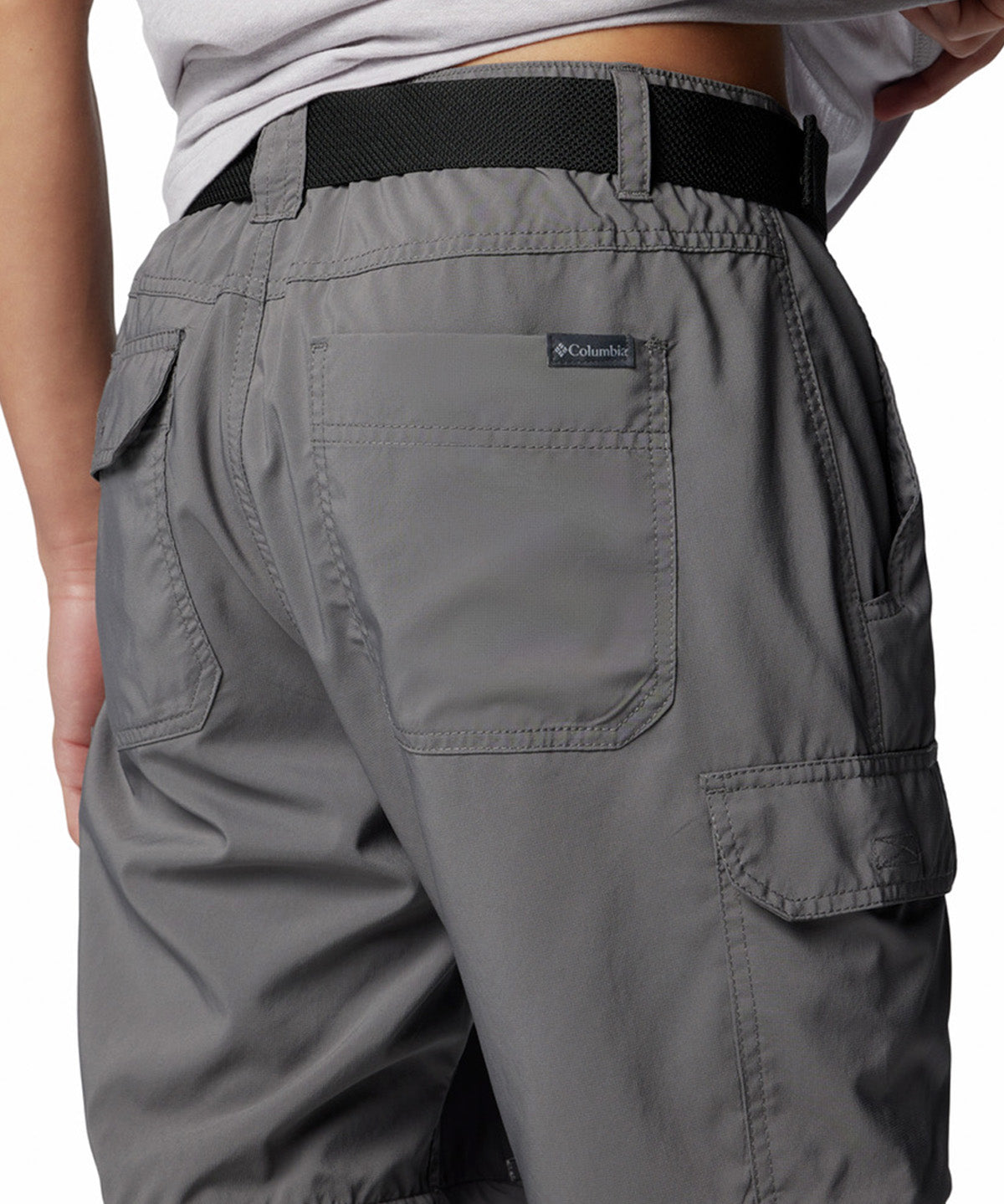 Pantalón Hombre Silver Ridge Utility Convertible Gris Columbia