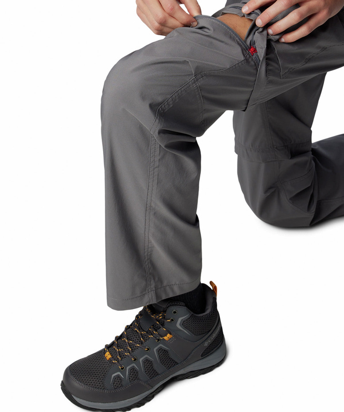 Pantalón Hombre Silver Ridge Utility Convertible Gris Columbia