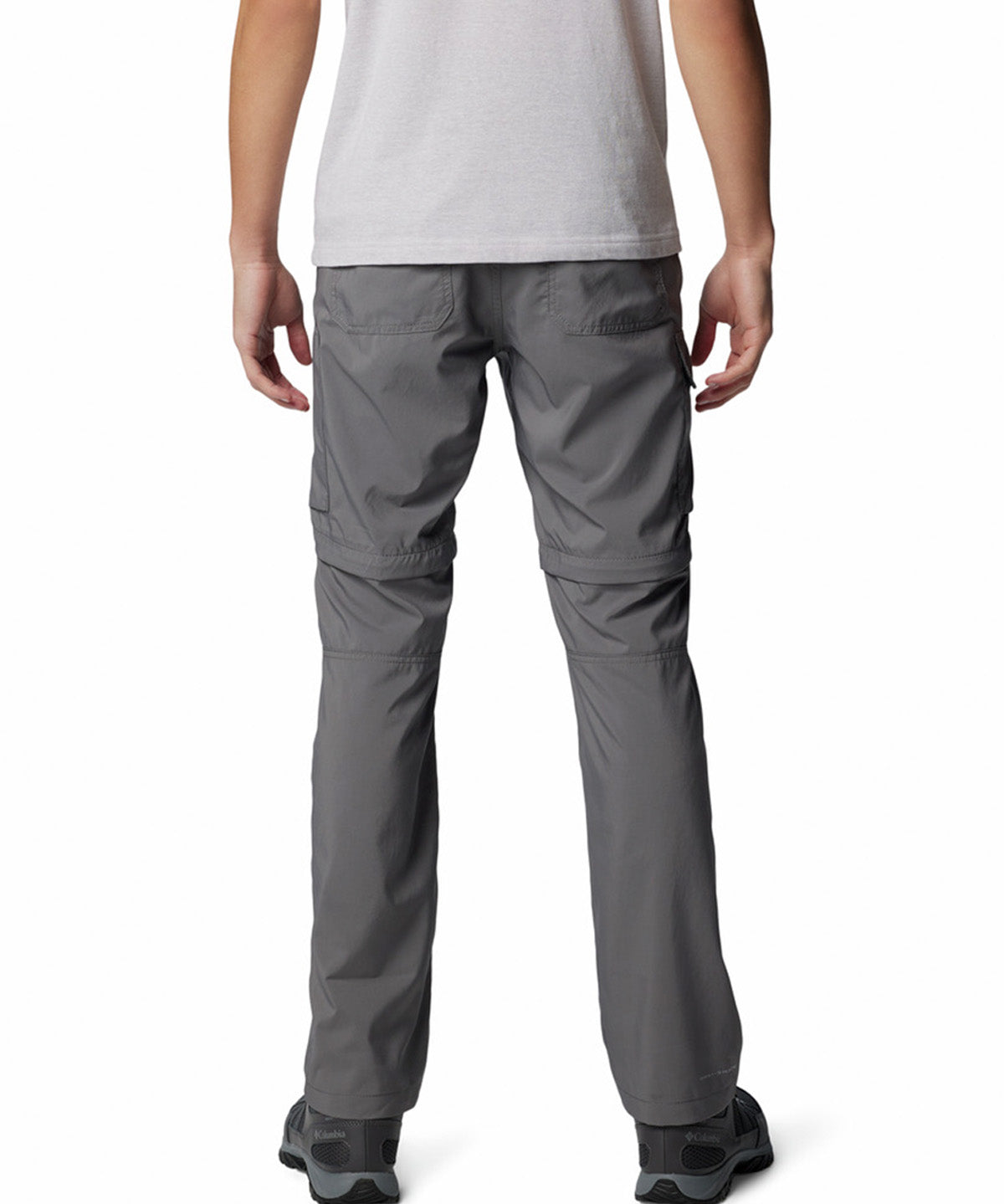 Pantalón Hombre Silver Ridge Utility Convertible Gris Columbia